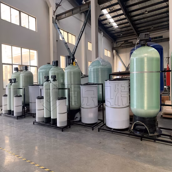 Sistemas de amaciador de água de caldeira de abrandador de água industrial com certificação CE