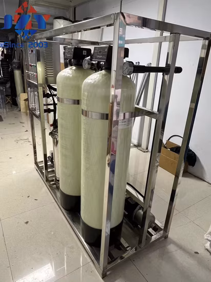 Sistema de amaciamento de osmose reversa industrial automático para plantas de abrandamento de água