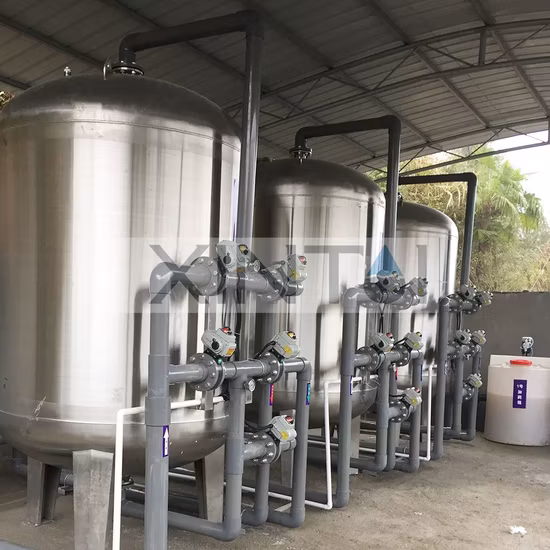 Abrandador de água industrial Sistemas de abrandamento automático Água de troca iônica para caldeira